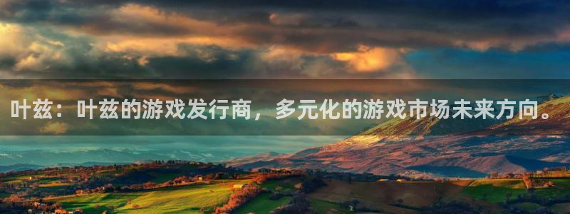 db电竞官网跑路了吗：叶兹：叶兹的游戏发行商，多元化的游戏市场未来方向。